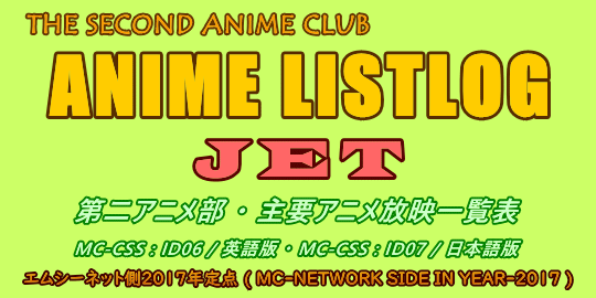 ��v�A�j�����f�ꗗ�\�i�^�C�g���o�i�[�j